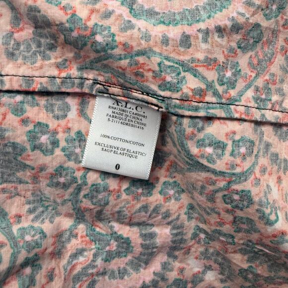 A.L.C. Lilah Cotton Maxi Dress Women’s Size 0 MSRP: $495 - Picture 7 of 11